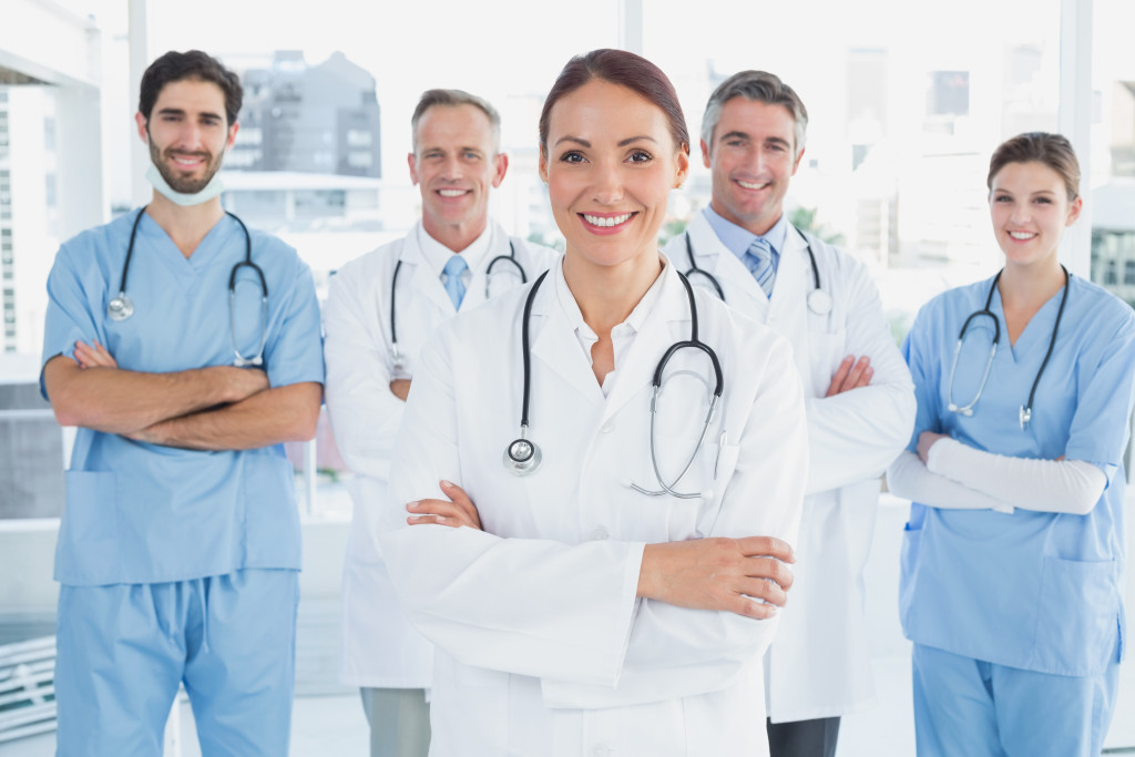 a group medical professionals